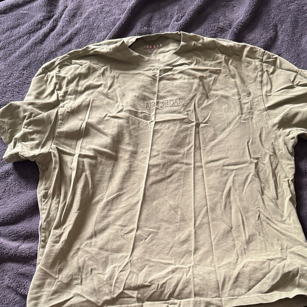 Jordan green T-Shirt for Men